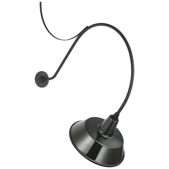 Visual Comfort Signature - TOB 2807MBK/S2-G - LED Barn Light - Academy Barn Light - Matte Black