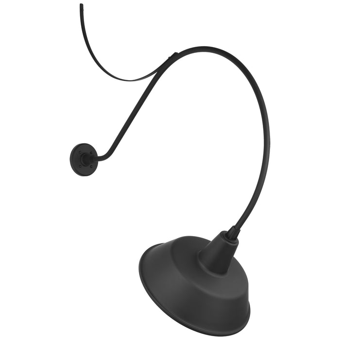 Visual Comfort Signature - TOB 2807MBK/S2-MBK - LED Barn Light - Academy Barn Light - Matte Black