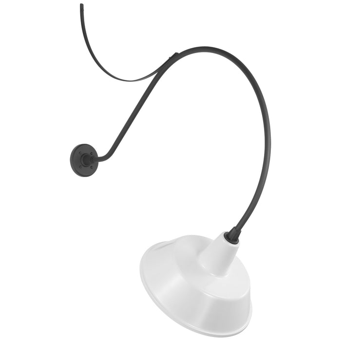 Visual Comfort Signature - TOB 2807MBK/S2-WHT - LED Barn Light - Academy Barn Light - Matte Black