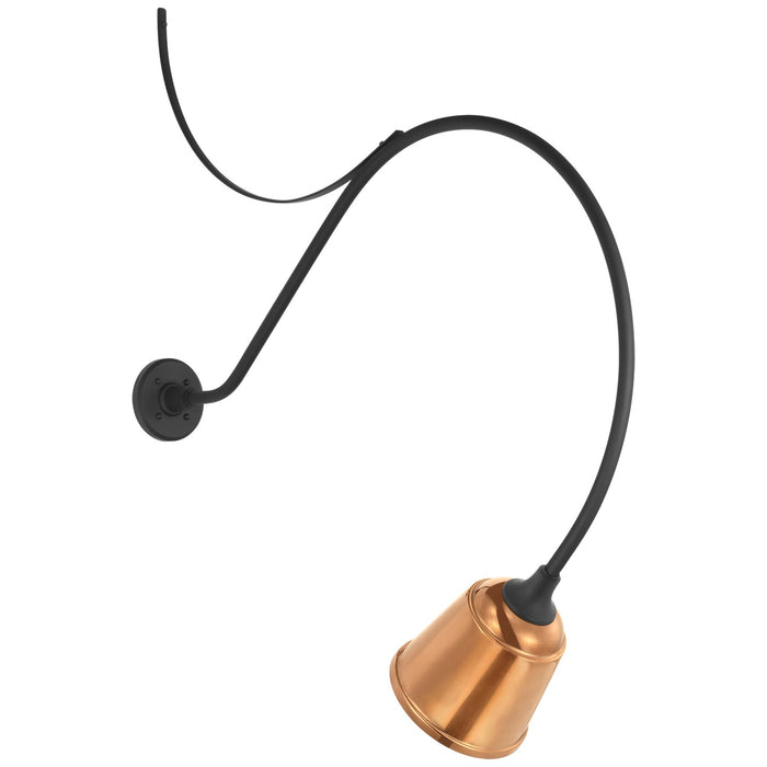 Visual Comfort Signature - TOB 2807MBK/S5-SC - LED Barn Light - Academy Barn Light - Matte Black