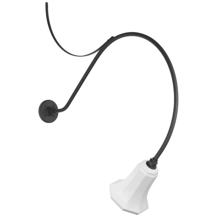 Visual Comfort Signature - TOB 2807MBK/S8-WHT - LED Barn Light - Academy Barn Light - Matte Black