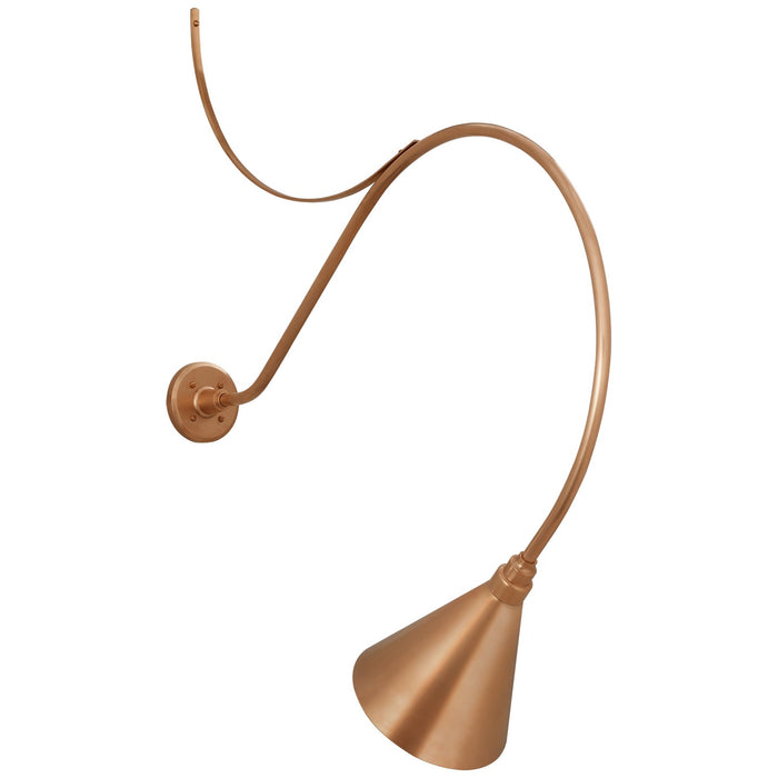 Visual Comfort Signature - TOB 2807SC/S10-SC - LED Barn Light - Academy Barn Light - Soft Copper