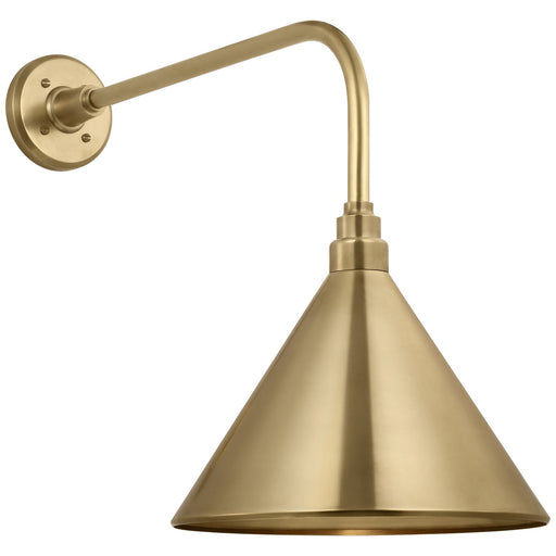 Academy Barn Light LED Barn Light Hand-Rubbed Antique Brass