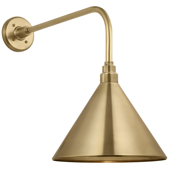 Visual Comfort Signature - TOB 2809HAB/S11-HAB - LED Barn Light - Academy Barn Light - Hand-Rubbed Antique Brass