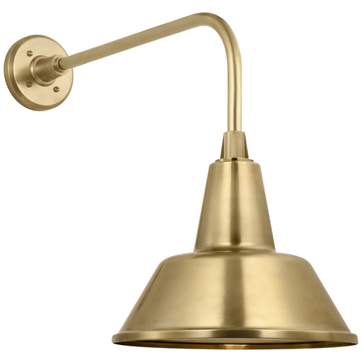 Academy Barn Light LED Barn Light Hand-Rubbed Antique Brass
