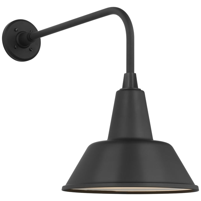 Visual Comfort Signature - TOB 2809MBK/S1-MBK - LED Barn Light - Academy Barn Light - Matte Black