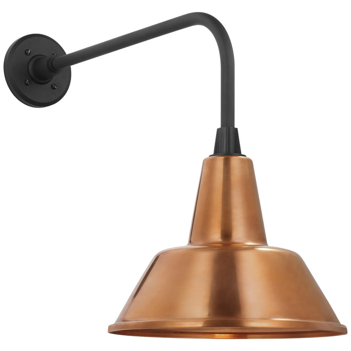 Visual Comfort Signature - TOB 2809MBK/S1-SC - LED Barn Light - Academy Barn Light - Matte Black