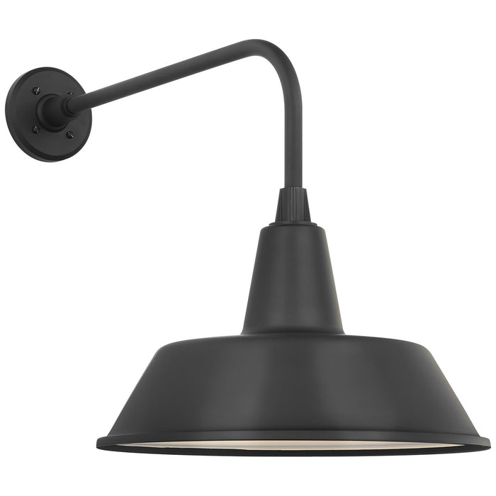 Visual Comfort Signature - TOB 2809MBK/S2-MBK - LED Barn Light - Academy Barn Light - Matte Black