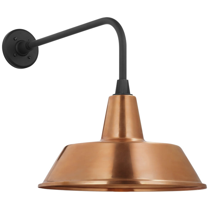 Visual Comfort Signature - TOB 2809MBK/S2-SC - LED Barn Light - Academy Barn Light - Matte Black