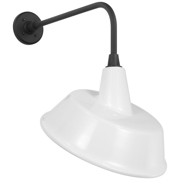 Visual Comfort Signature - TOB 2809MBK/S4-WHT - LED Barn Light - Academy Barn Light - Matte Black