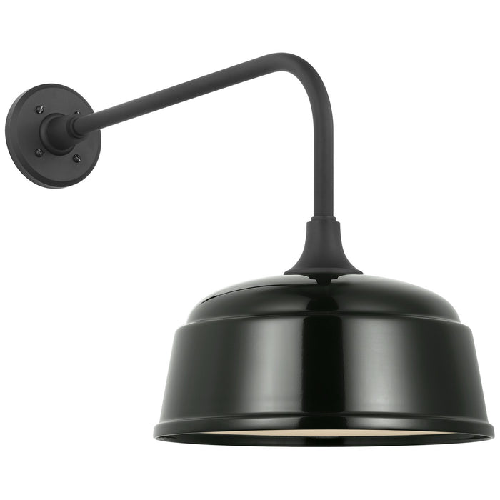 Visual Comfort Signature - TOB 2809MBK/S6-G - LED Barn Light - Academy Barn Light - Matte Black