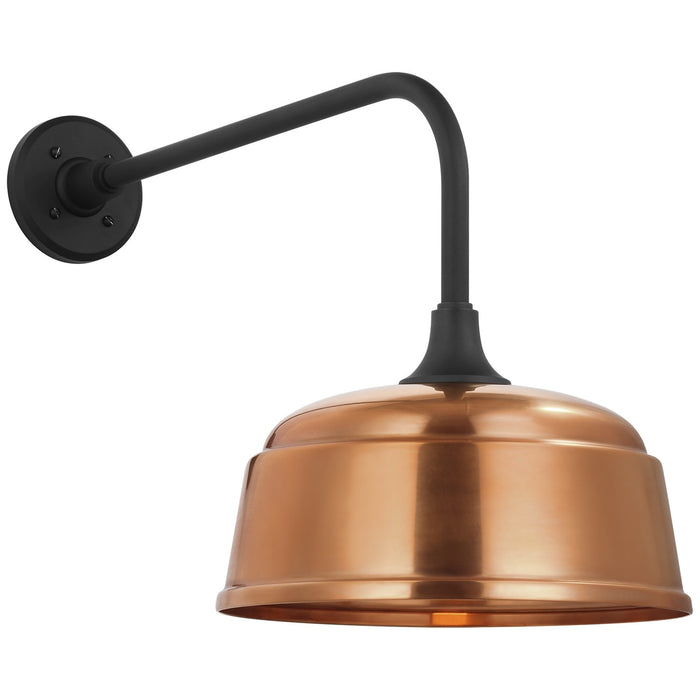 Visual Comfort Signature - TOB 2809MBK/S6-SC - LED Barn Light - Academy Barn Light - Matte Black