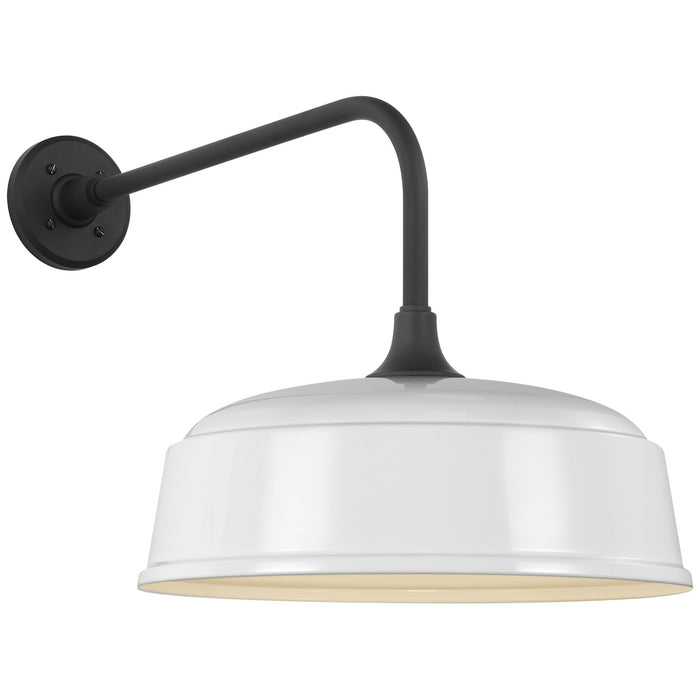 Visual Comfort Signature - TOB 2809MBK/S7-WHT - LED Barn Light - Academy Barn Light - Matte Black