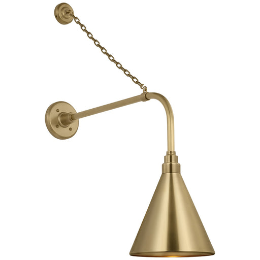 Academy Barn Light LED Barn Light Hand-Rubbed Antique Brass