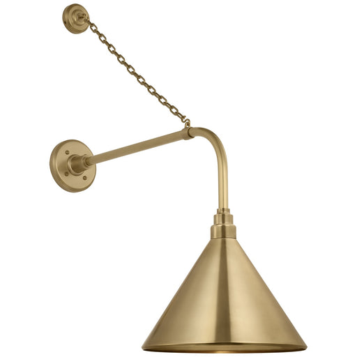 Academy Barn Light LED Barn Light Hand-Rubbed Antique Brass