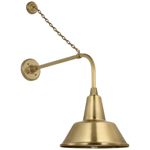Academy Barn Light LED Barn Light Hand-Rubbed Antique Brass