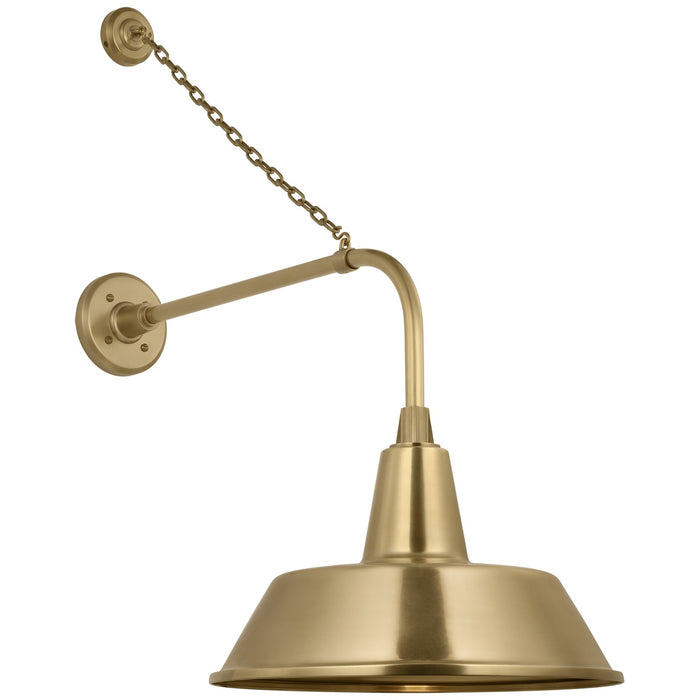 Visual Comfort Signature - TOB 2810HAB/S2-HAB - LED Barn Light - Academy Barn Light - Hand-Rubbed Antique Brass