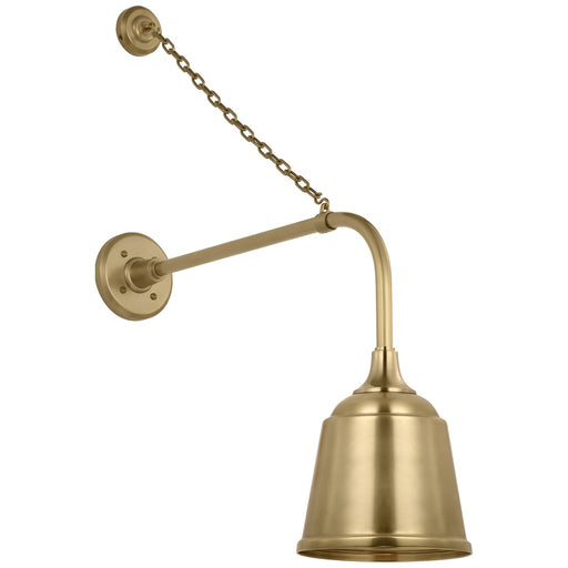 Academy Barn Light LED Barn Light Hand-Rubbed Antique Brass