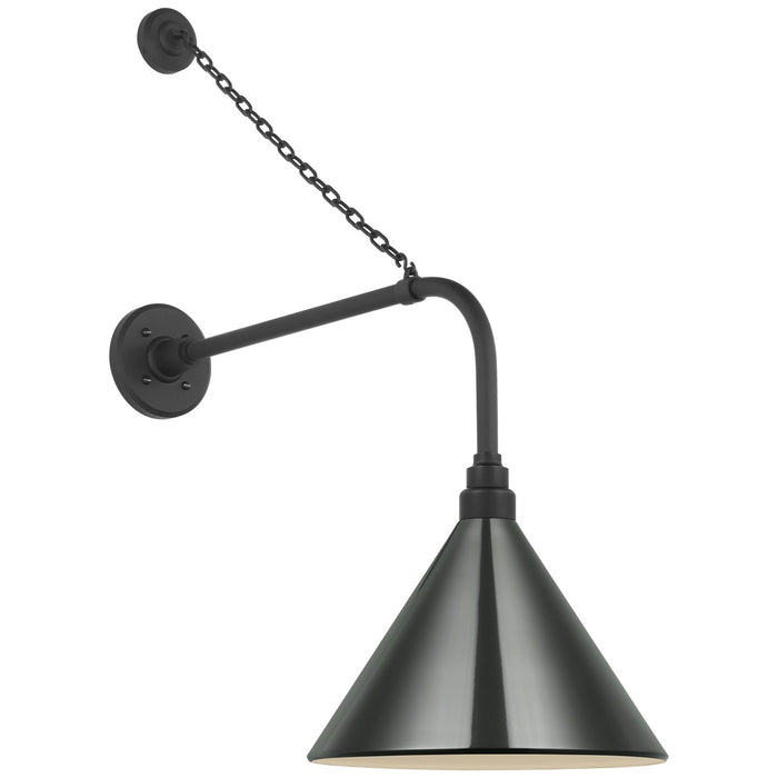 Visual Comfort Signature - TOB 2810MBK/S11-G - LED Barn Light - Academy Barn Light - Matte Black