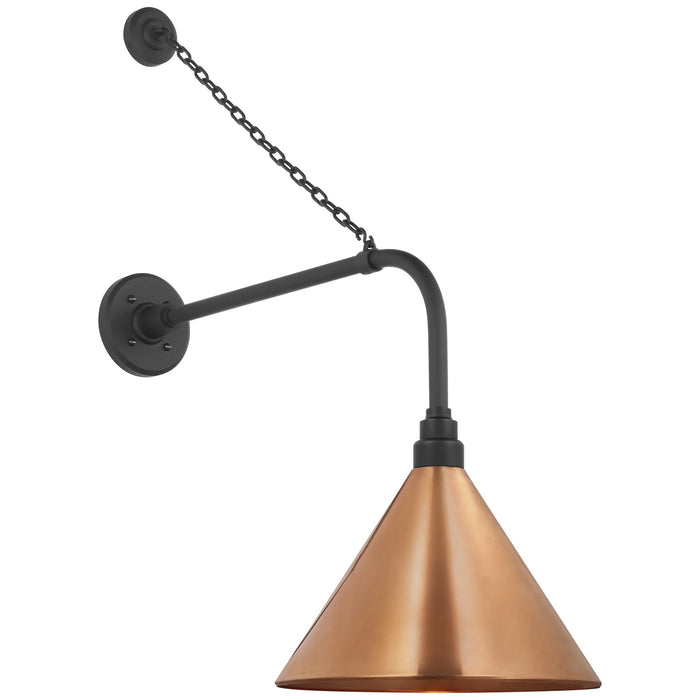 Visual Comfort Signature - TOB 2810MBK/S11-SC - LED Barn Light - Academy Barn Light - Matte Black