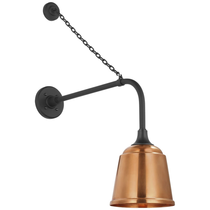 Visual Comfort Signature - TOB 2810MBK/S5-SC - LED Barn Light - Academy Barn Light - Matte Black