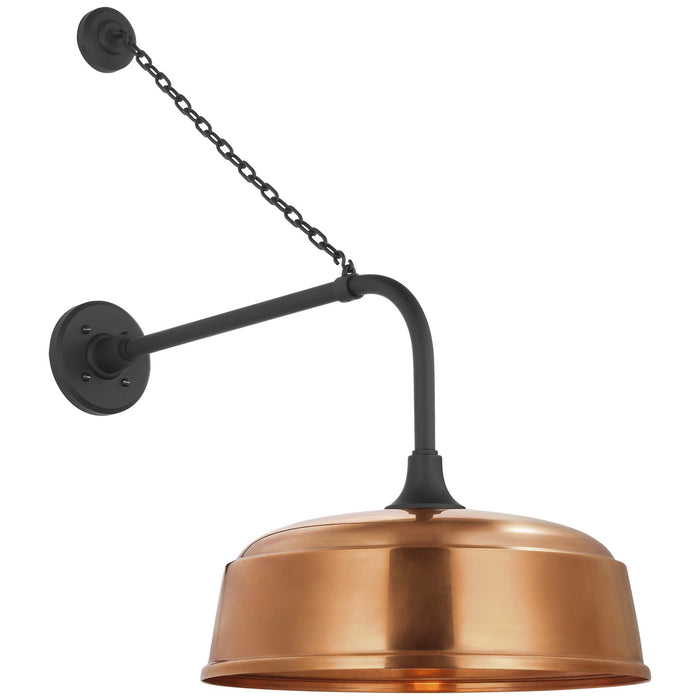 Visual Comfort Signature - TOB 2810MBK/S7-SC - LED Barn Light - Academy Barn Light - Matte Black