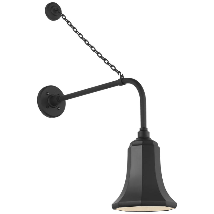 Visual Comfort Signature - TOB 2810MBK/S8-MBK - LED Barn Light - Academy Barn Light - Matte Black