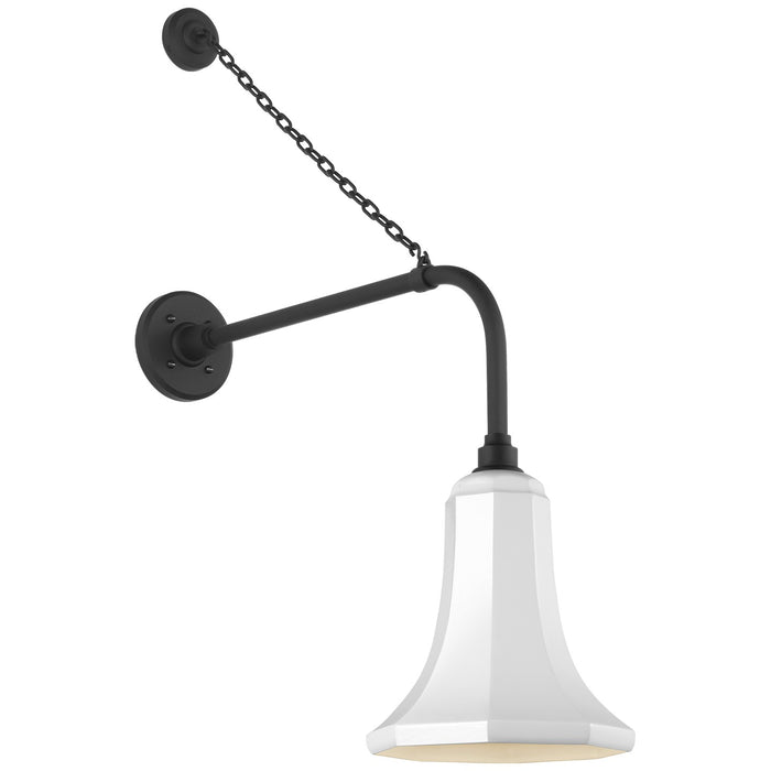 Visual Comfort Signature - TOB 2810MBK/S9-WHT - LED Barn Light - Academy Barn Light - Matte Black