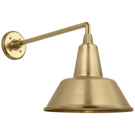 Academy Barn Light LED Barn Light Hand-Rubbed Antique Brass