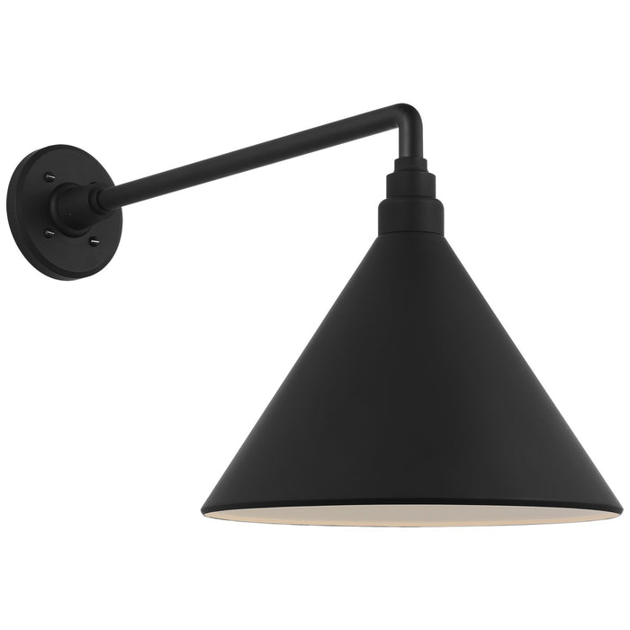 Visual Comfort Signature - TOB 2812MBK/S11-MBK - LED Barn Light - Academy Barn Light - Matte Black