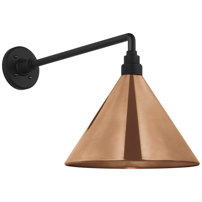Visual Comfort Signature - TOB 2812MBK/S11-SC - LED Barn Light - Academy Barn Light - Matte Black