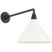 Visual Comfort Signature - TOB 2812MBK/S11-WHT - LED Barn Light - Academy Barn Light - Matte Black
