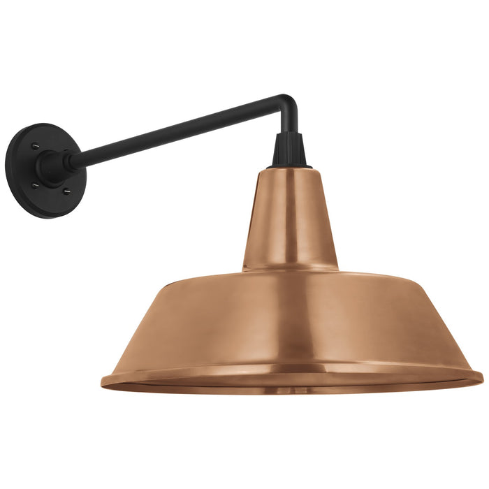 Visual Comfort Signature - TOB 2812MBK/S2-SC - LED Barn Light - Academy Barn Light - Matte Black