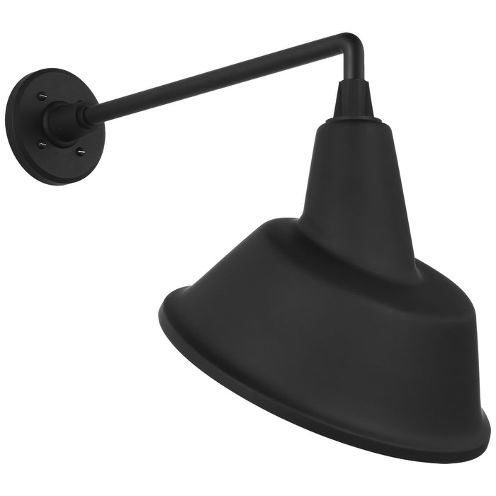 Visual Comfort Signature - TOB 2812MBK/S3-MBK - LED Barn Light - Academy Barn Light - Matte Black
