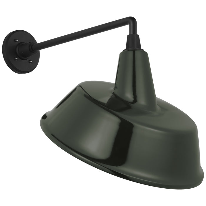 Visual Comfort Signature - TOB 2812MBK/S4-G - LED Barn Light - Academy Barn Light - Matte Black