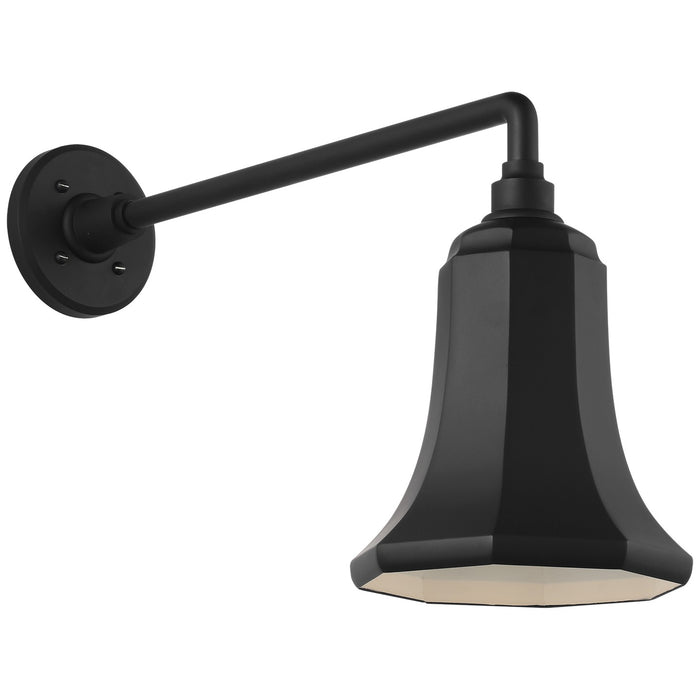 Visual Comfort Signature - TOB 2812MBK/S8-MBK - LED Barn Light - Academy Barn Light - Matte Black