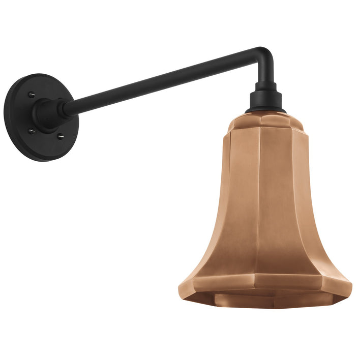 Visual Comfort Signature - TOB 2812MBK/S8-SC - LED Barn Light - Academy Barn Light - Matte Black