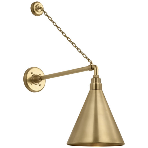 Academy Barn Light LED Barn Light Hand-Rubbed Antique Brass