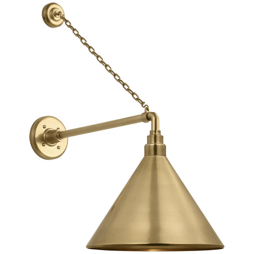 Academy Barn Light LED Barn Light Hand-Rubbed Antique Brass