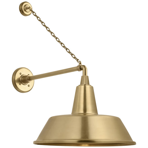 Academy Barn Light LED Barn Light Hand-Rubbed Antique Brass