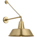 Visual Comfort Signature - TOB 2813HAB/S2-HAB - LED Barn Light - Academy Barn Light - Hand-Rubbed Antique Brass