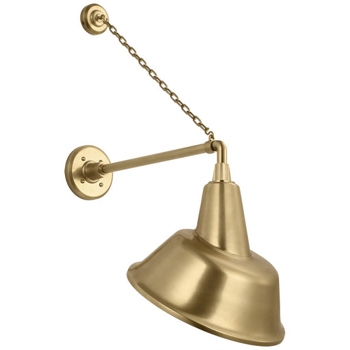 Academy Barn Light LED Barn Light Hand-Rubbed Antique Brass