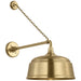 Visual Comfort Signature - TOB 2813HAB/S6-HAB - LED Barn Light - Academy Barn Light - Hand-Rubbed Antique Brass