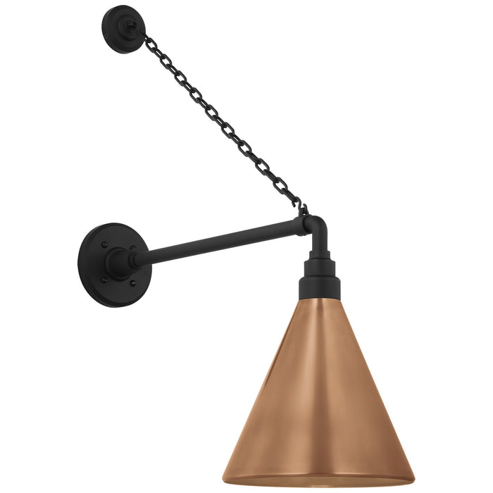 Visual Comfort Signature - TOB 2813MBK/S10-SC - LED Barn Light - Academy Barn Light - Matte Black