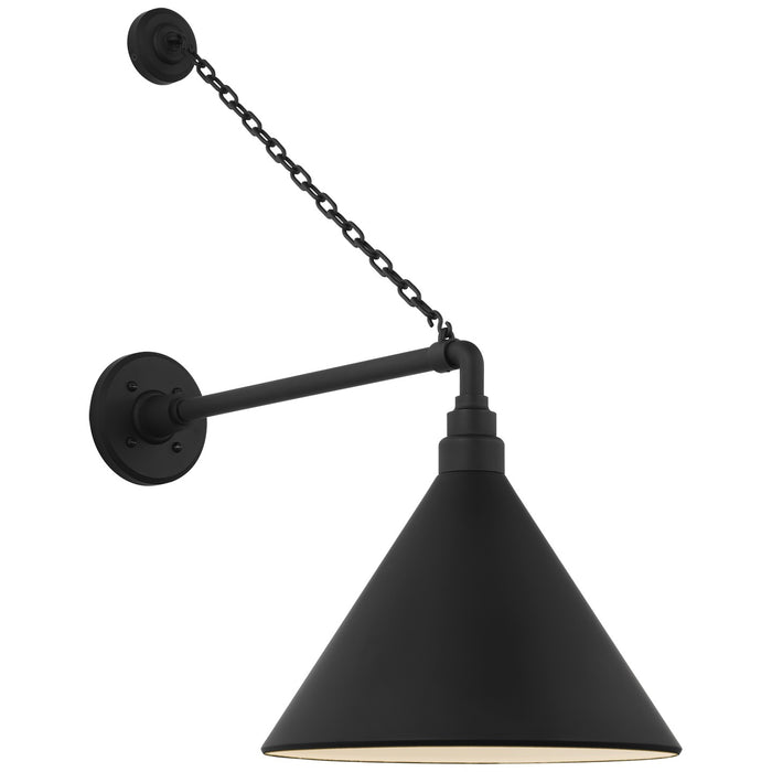 Visual Comfort Signature - TOB 2813MBK/S11-MBK - LED Barn Light - Academy Barn Light - Matte Black