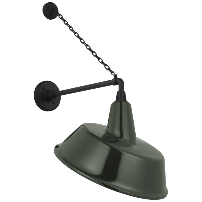 Visual Comfort Signature - TOB 2813MBK/S4-G - LED Barn Light - Academy Barn Light - Matte Black