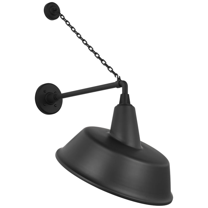 Visual Comfort Signature - TOB 2813MBK/S4-MBK - LED Barn Light - Academy Barn Light - Matte Black