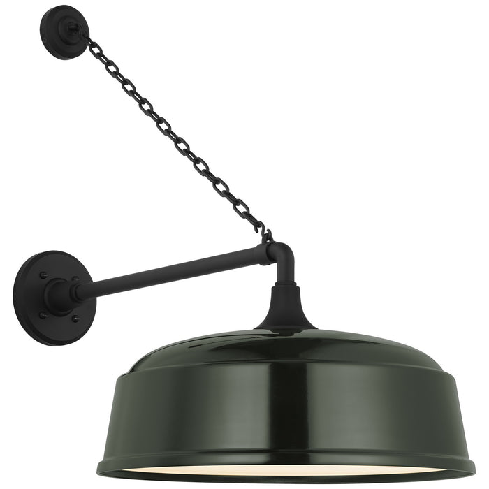 Visual Comfort Signature - TOB 2813MBK/S7-G - LED Barn Light - Academy Barn Light - Matte Black