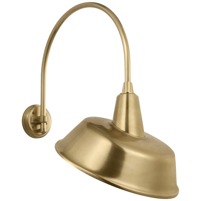 Visual Comfort Signature - TOB 2815HAB/S4-HAB - LED Barn Light - Academy Barn Light - Hand-Rubbed Antique Brass