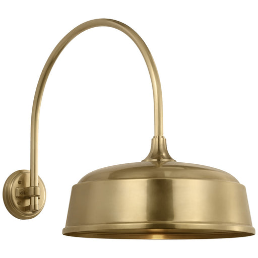 Academy Barn Light LED Barn Light Hand-Rubbed Antique Brass